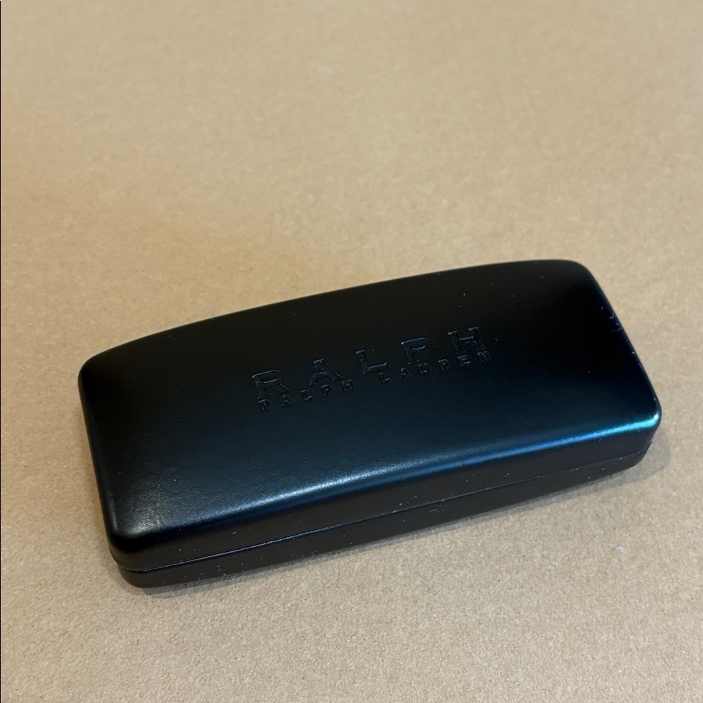Ralph Lauren Classic Black Eyewear Case NWOT eye-glasses sunglasses case